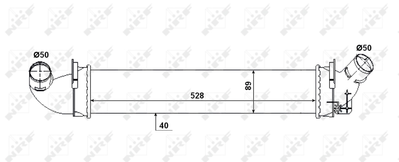 NRF 30380 Intercooler