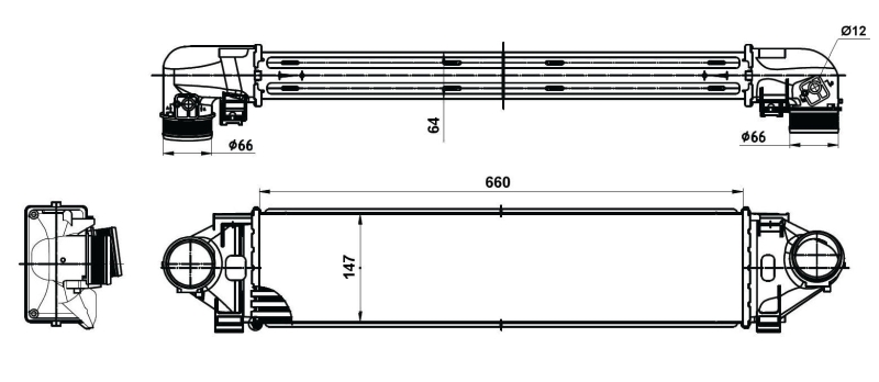 NRF 30394 Intercooler