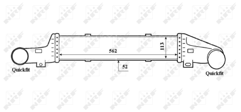 NRF 30420 Intercooler-Intercooler-Ricambi Euro