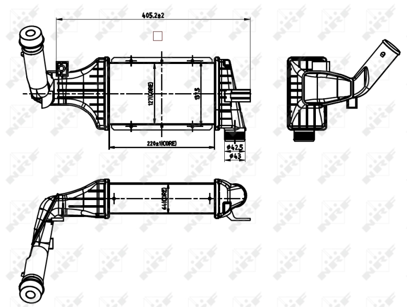 NRF 30428 Intercooler-Intercooler-Ricambi Euro