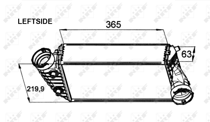 NRF 30442 Intercooler