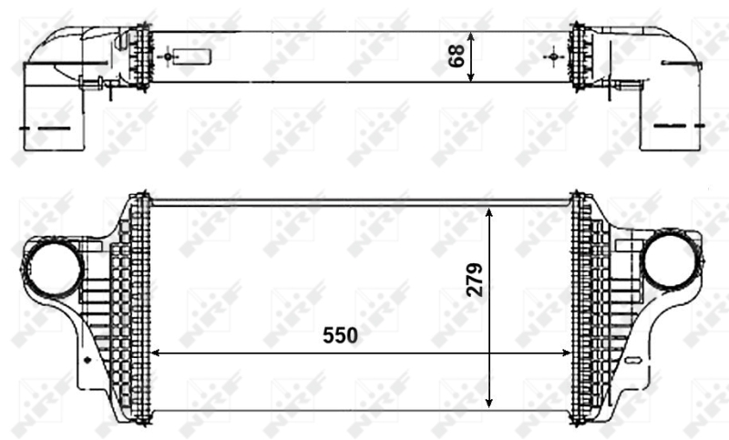 NRF 30465 Intercooler