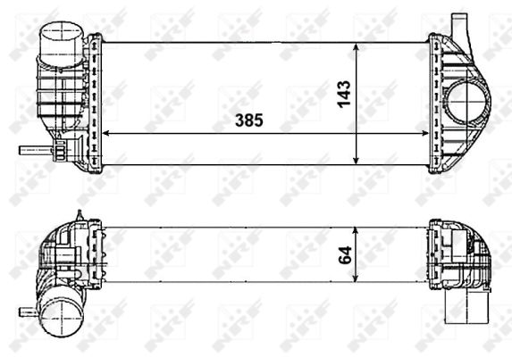 NRF 30467 Intercooler-Intercooler-Ricambi Euro