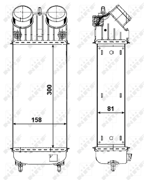 NRF 30473 Intercooler