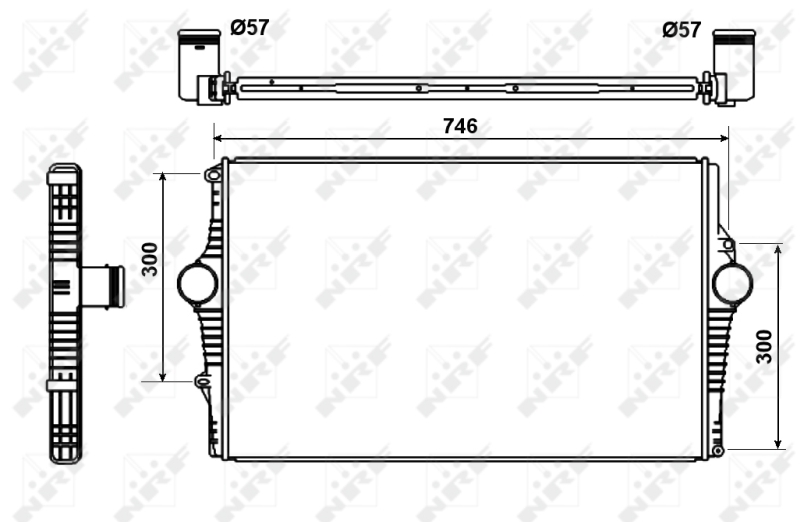 NRF 30501 Intercooler