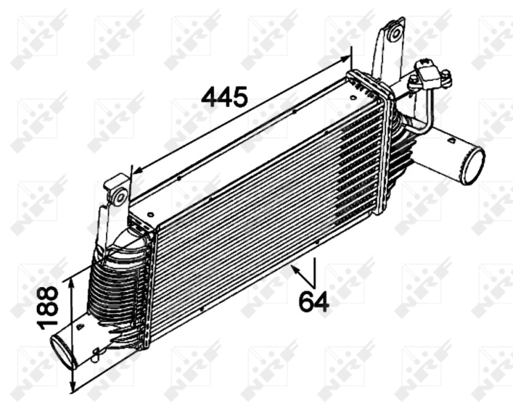 NRF 30527 Intercooler