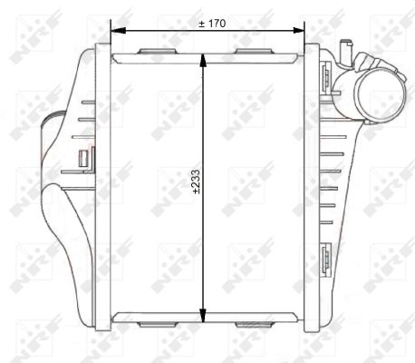 NRF 30537 Intercooler