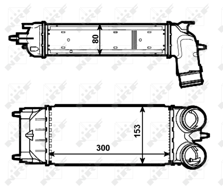 NRF 30548 Intercooler