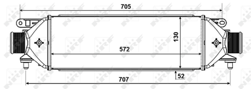 NRF 30752 Intercooler