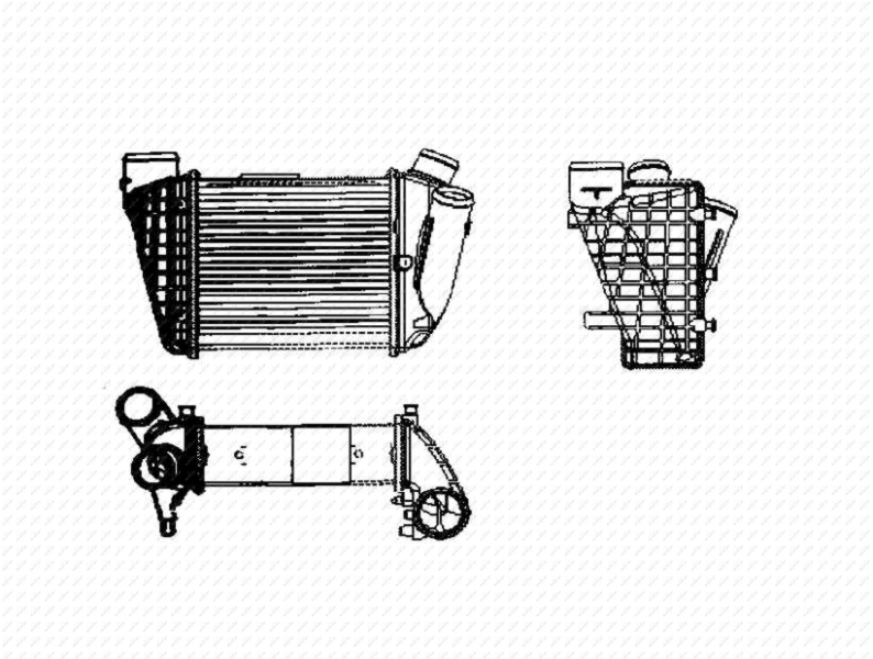 NRF 30754 Intercooler