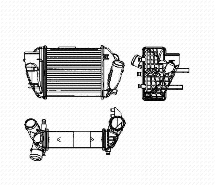 NRF 30755 Intercooler