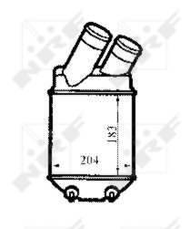 NRF 30832 Intercooler