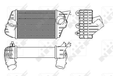 NRF 30833 Intercooler