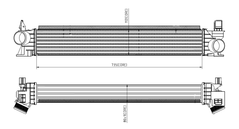 NRF 309033 Intercooler