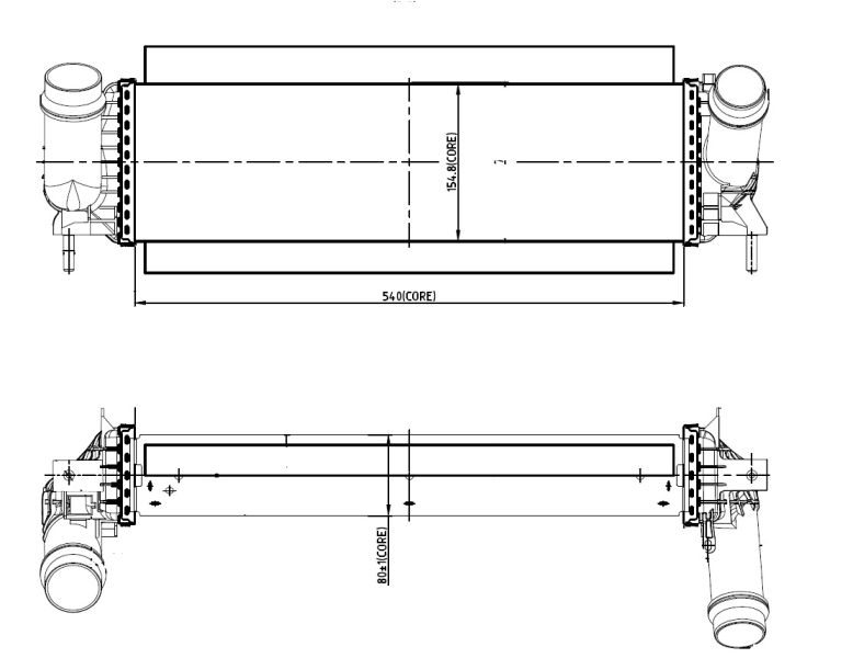 NRF 309061 интеркулер...