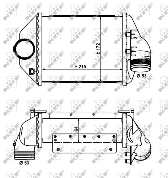 NRF 30914 Intercooler