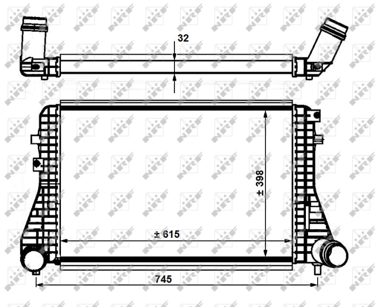 NRF 30915 Intercooler