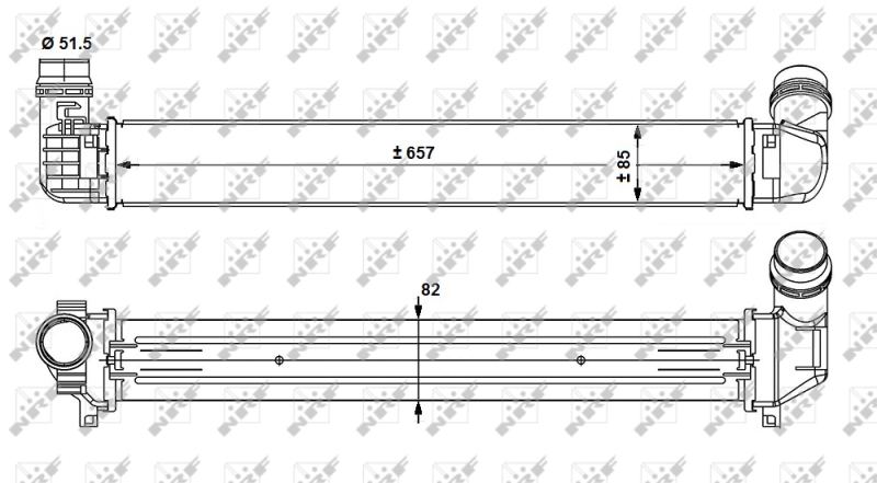 NRF 30916 Intercooler-Intercooler-Ricambi Euro