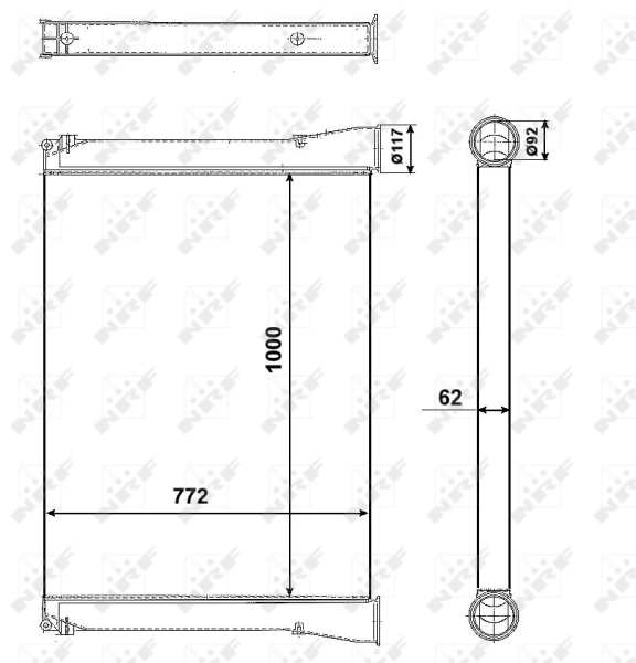 NRF 309357 Intercooler