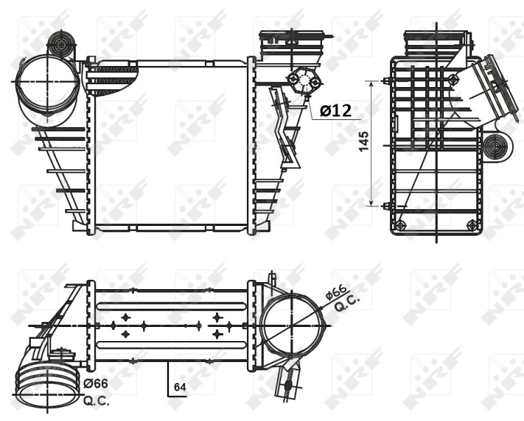 NRF 30936 Intercooler