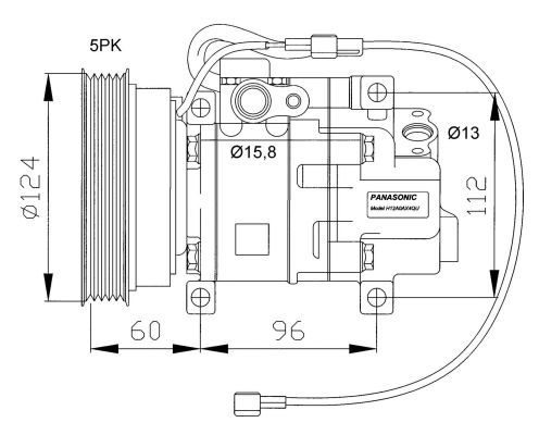 NRF 32099G Compressore, Climatizzatore