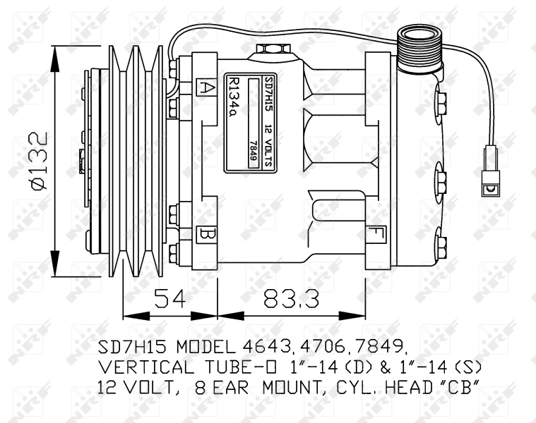 NRF 32130G Compressore, Climatizzatore-Compressore, Climatizzatore-Ricambi Euro