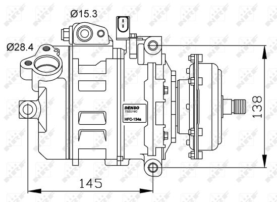 NRF 32148G Compressore, Climatizzatore