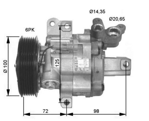 NRF 32476G Compressore, Climatizzatore-Compressore, Climatizzatore-Ricambi Euro