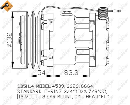 NRF 32798 EASY FIT...