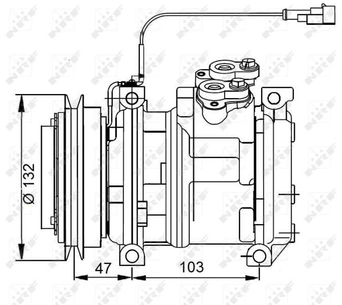 NRF 32823 Compressore, Climatizzatore