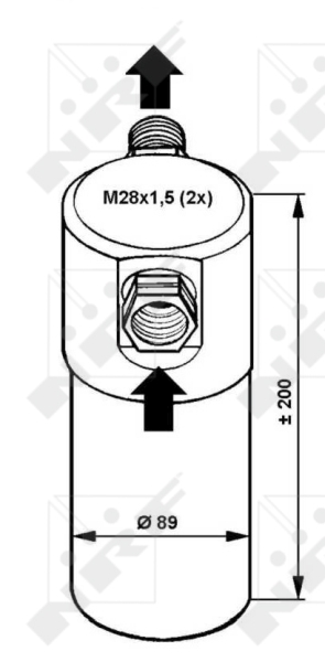 NRF 33081 Essiccatore, Climatizzatore-Essiccatore, Climatizzatore-Ricambi Euro