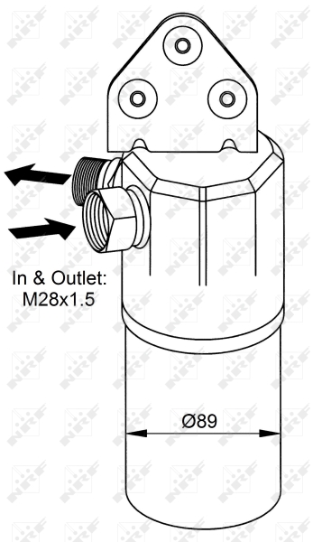 NRF 33131 Essiccatore, Climatizzatore