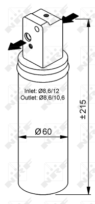 NRF 33139 szárító,...