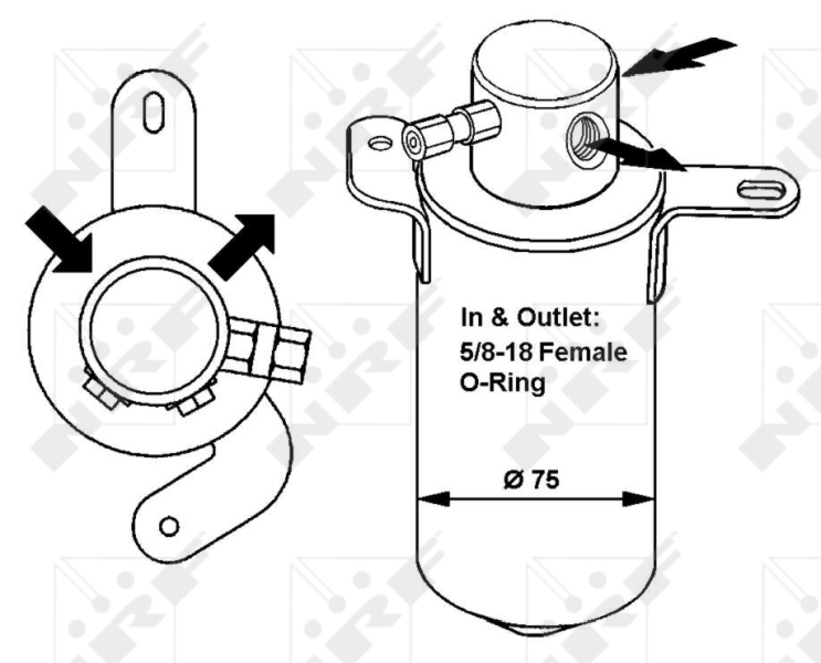 NRF 33166 Essiccatore, Climatizzatore