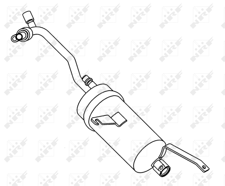 NRF 33189 Essiccatore, Climatizzatore-Essiccatore, Climatizzatore-Ricambi Euro