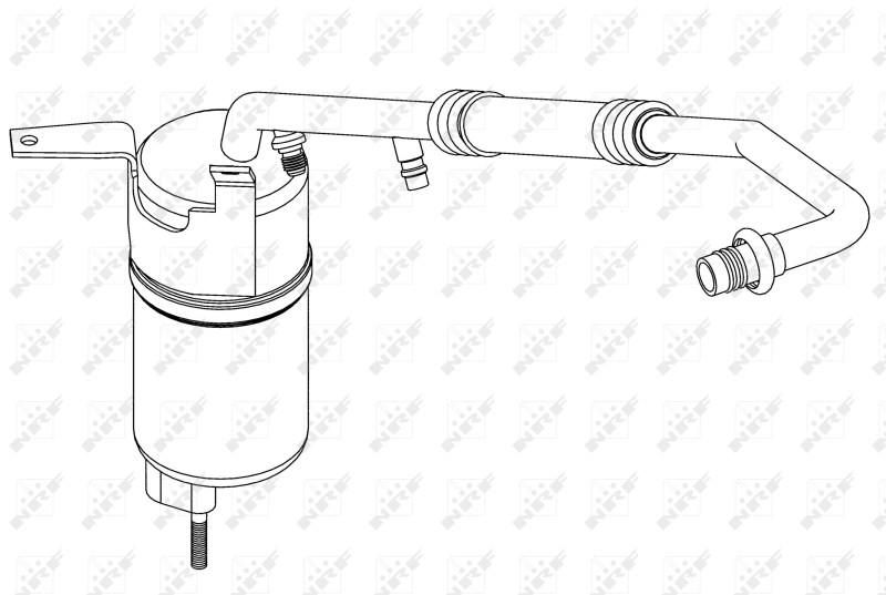 NRF 33220 Essiccatore, Climatizzatore-Essiccatore, Climatizzatore-Ricambi Euro