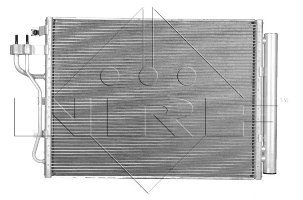 NRF 350012 Condensatore, Climatizzatore