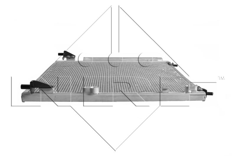 NRF 350076 EASY FIT Kondensator, klimaanlegg