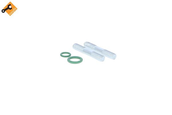 NRF 350432 EASY FIT Condenser, air conditioning for HYUNDAI KIA