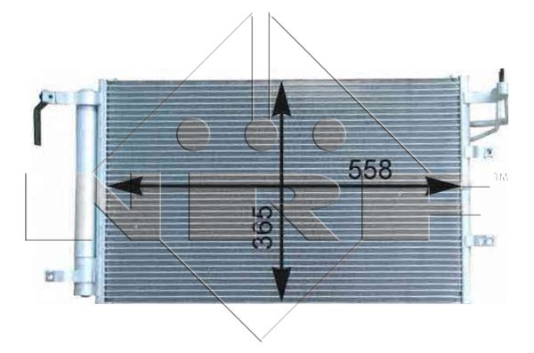 NRF 35982 Condensatore, Climatizzatore