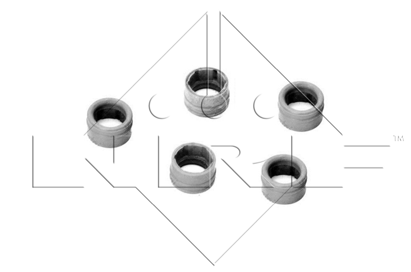 NRF 38323 Seal Ring Set, air conditioning