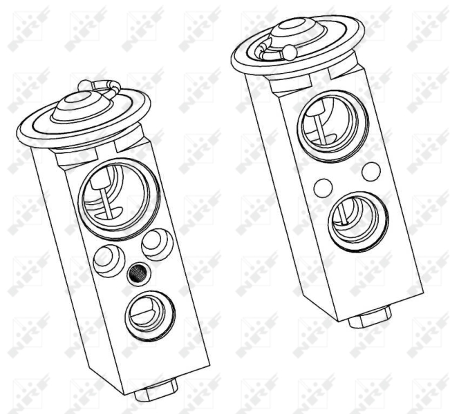 NRF 38377 Valvola ad espansione, Climatizzatore-Valvola ad espansione, Climatizzatore-Ricambi Euro