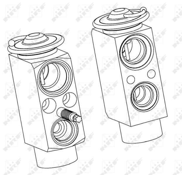 NRF 38405 Valvola ad espansione, Climatizzatore