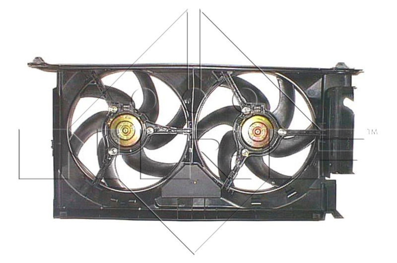 NISSENS 85653 Kjølevifte, motor