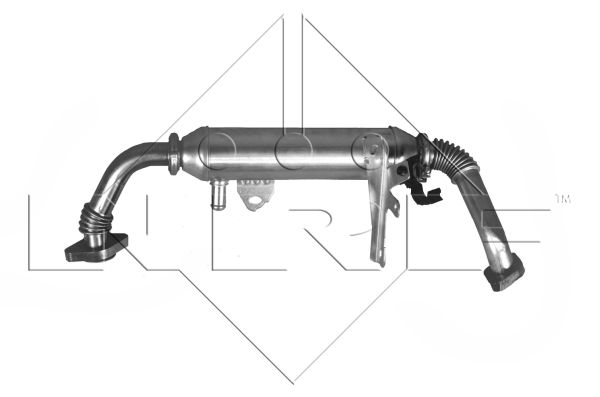 NRF 48010 Radiatore, Ricircolo gas scarico