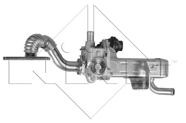 NRF 48211 Modulo EGR-Modulo EGR-Ricambi Euro