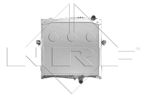 NRF 50190 Radiatore, Raffreddamento motore