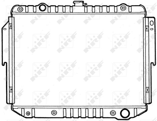 NRF 50349 Radiatore, Raffreddamento motore-Radiatore, Raffreddamento motore-Ricambi Euro