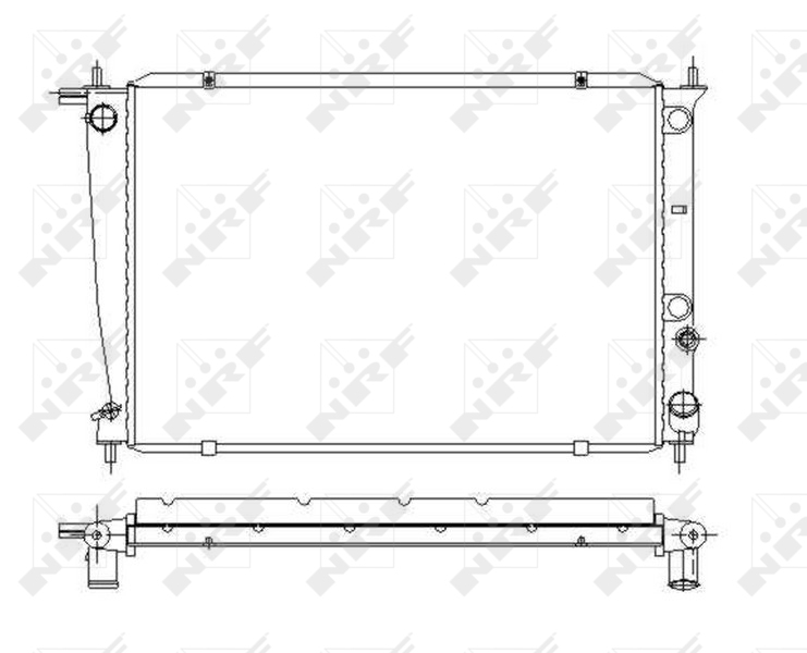 NRF 53371 Radiator, racire...