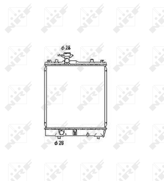 NRF 53456 Radiator, racire...